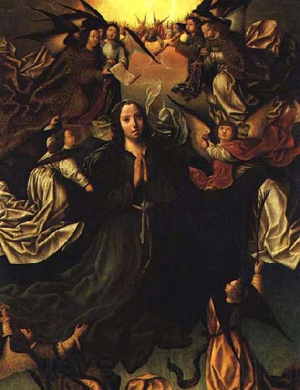 unknow artist Assumption of the Virgin Spain oil painting art